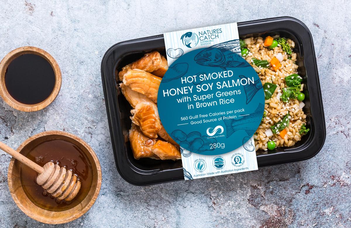 Natures Catch Honey Soy Salmon